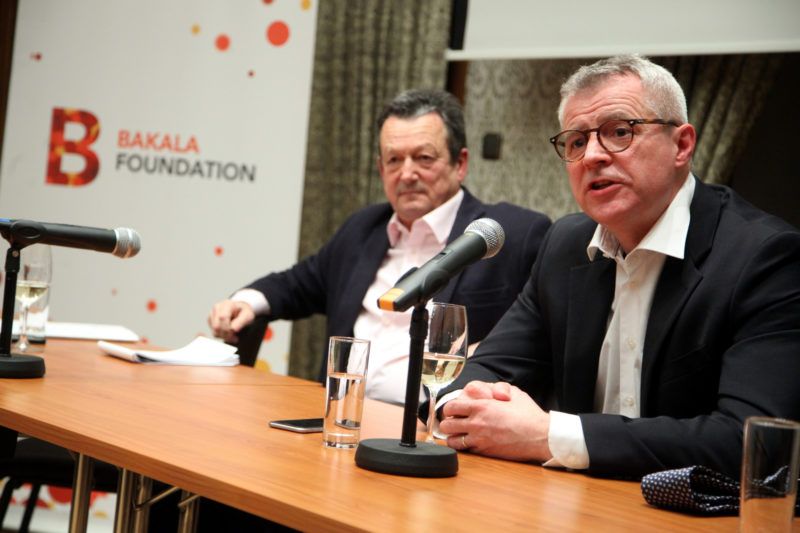 There was an evening debate about politics, populism and the role of leadership with Ivan Hodac, founder and President of the Aspen Institute Prague, and Petr Kolar, who has held various top positions in the Czech foreign service.