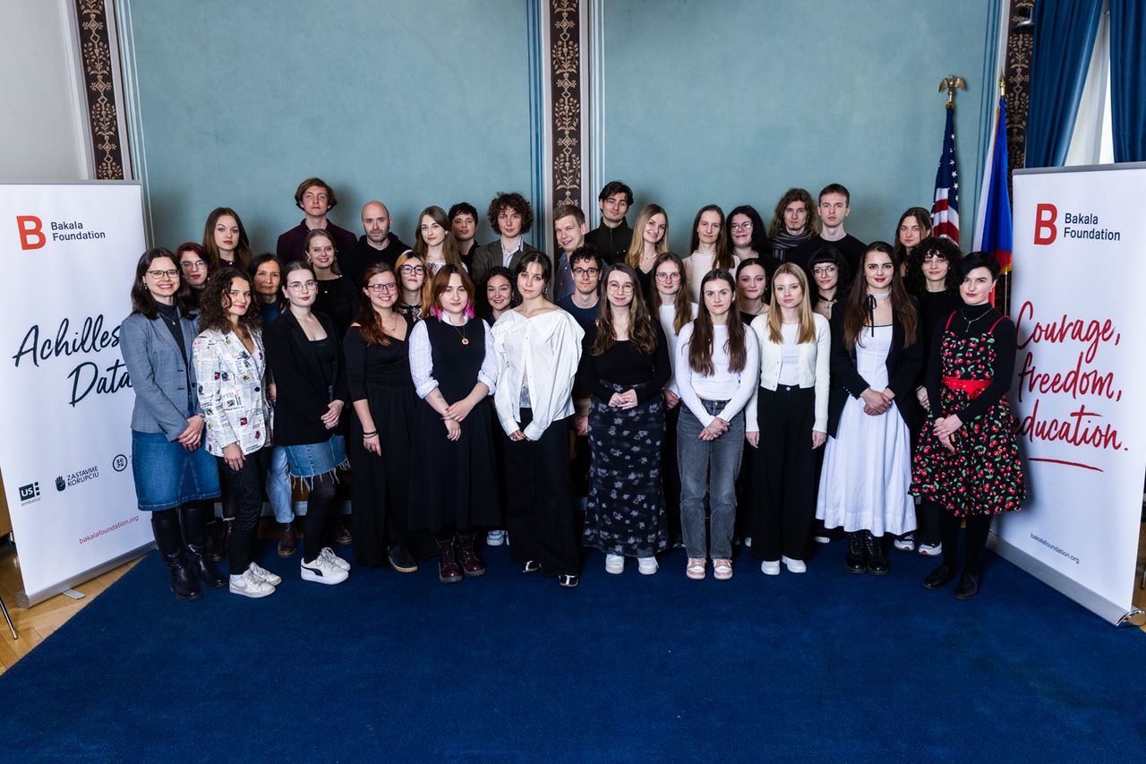 The Achilles Data 2025/26 teams arrived in Prague to present the results of their six-month investigation.