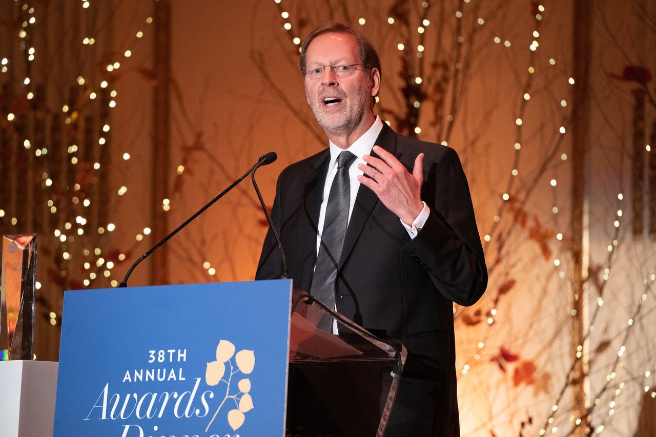 Daniel R. Porterfield, President and CEO of the Aspen Institute at the opening gala.